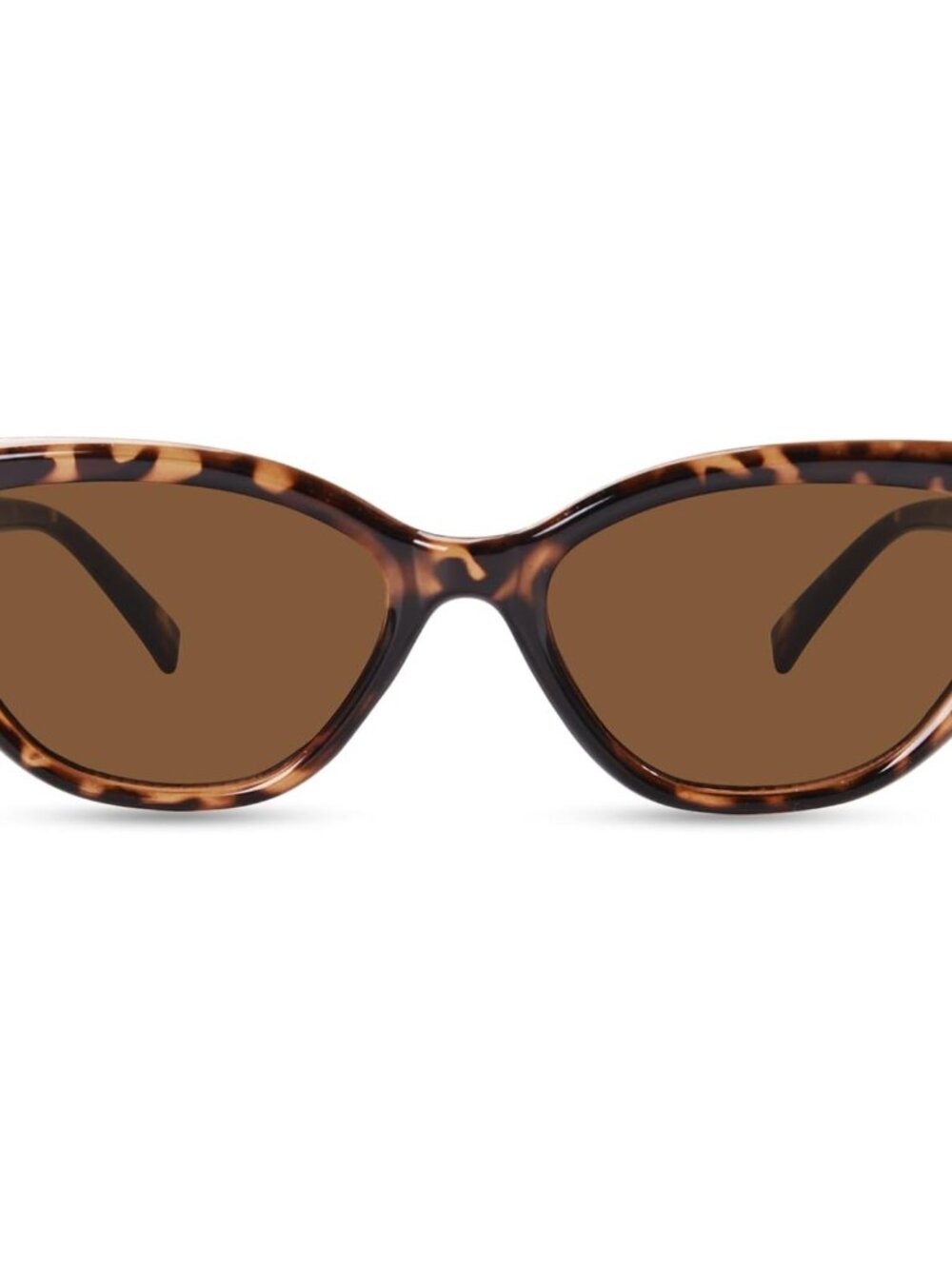 Elegant Tortoise Cat Eye Sunglasses - Lightweight UV Protection for Women
